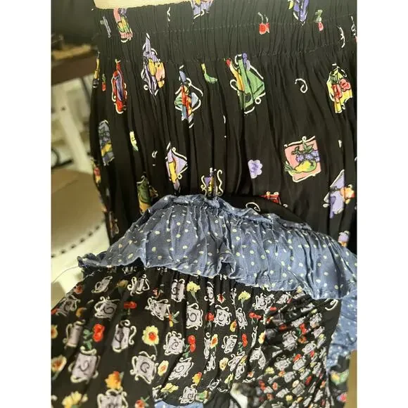 Vintage Looking Flowy Maxi Dress Size Small/Medium - Picture 7 of 9